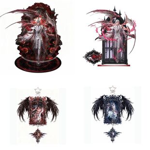 恋与深空周边自制秦彻银翼恶魔安魂曲系列亚克力立牌钥匙扣挂件