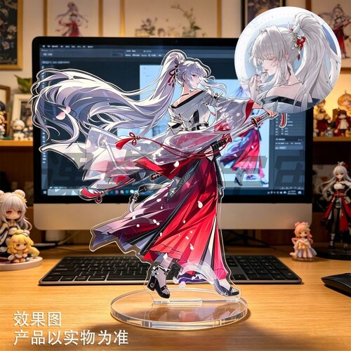 鸣潮二周年绯雪亚克力立牌吧唧