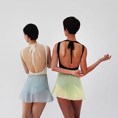 芭蕾裙柠檬果色韩国LEVDANCE进口