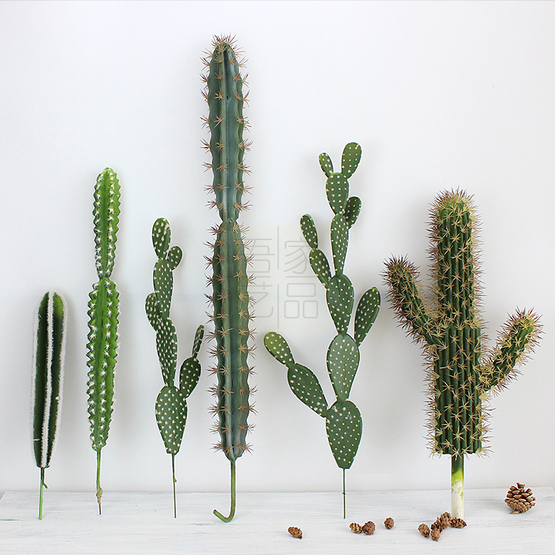 北欧风经典仿真仙人掌沙漠植物仙人球仙人柱假花多肉