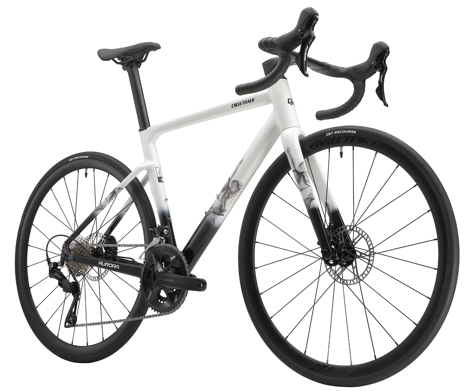 CyCletrack CK-AUURORora Aurora Aluminum Alloy Diberbal Highway 24-speed oil brake