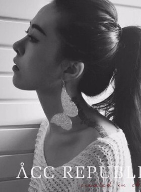 高级时尚抖音网红博主温精灵仙女推荐同款夸张贵气大蝴蝶耳环耳钉