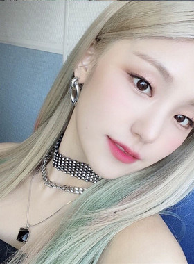 明星同款波点欧美百搭锁骨链