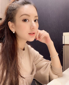 韩国日系网红古力娜扎方媛同款S925银防过敏锆石精致珍珠耳钉耳环