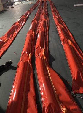 上海河道拦油污筒浮体 垃圾水草漂浮物拦截浮筒 拦油污环警示浮标