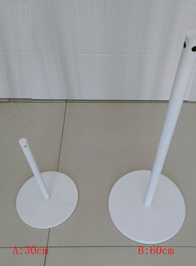 白色矮围栏 博物馆纯白栏杆座 美术馆护栏白色穿绳一米线白色30cm