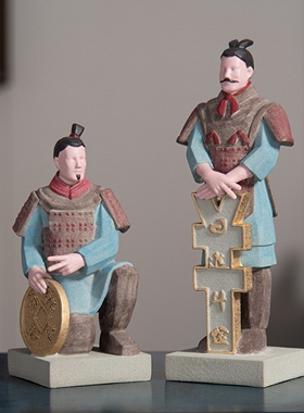 秦始皇兵马俑摆件大号文创纪念品