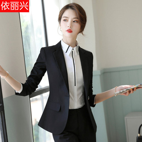 ol职业装女装套装面试工作服秋冬