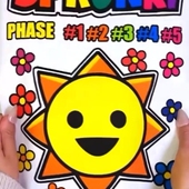 新款 节凑盒子太阳先生阶段盲袋儿童手工玩具DIY图纸材料包专注力