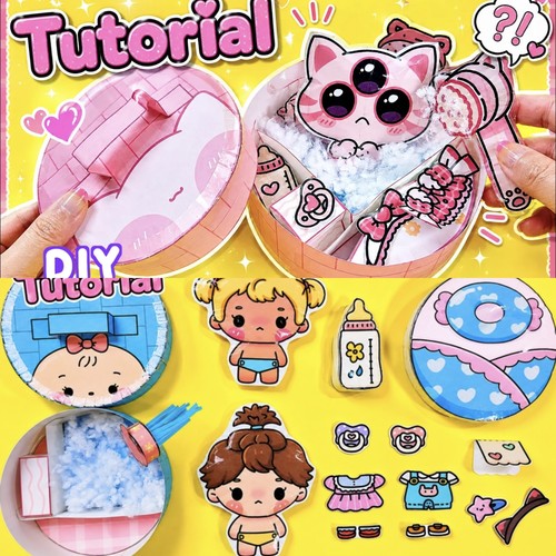 ROBLOX罗布乐思蒸笼盒子里的动物宝宝手工益智玩具DIY解压游戏