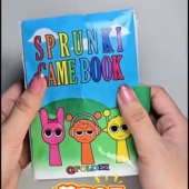 节奏盒子捏捏乐1号手工换装 安静书手剪玩具DIY解压反复玩材料包