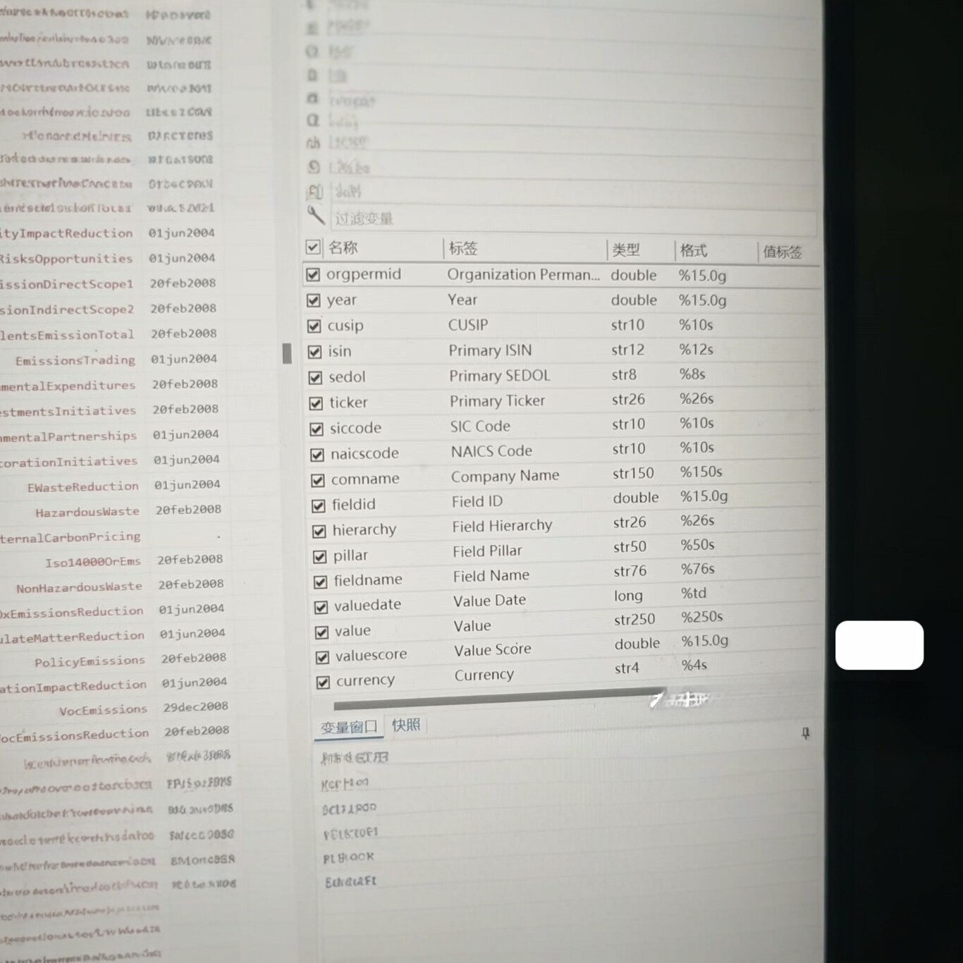 Asset4 V2 ESG数据库2002-2024 全部数据 原始数据