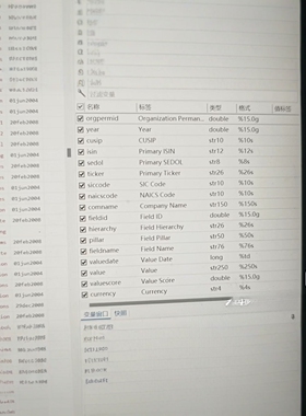 Asset4 V2 ESG数据库2002-2024 全部数据 原始数据