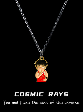 宇宙射线-灌篮高手流川枫项链日系个性轻奢小众甜酷辣妹ins周边男