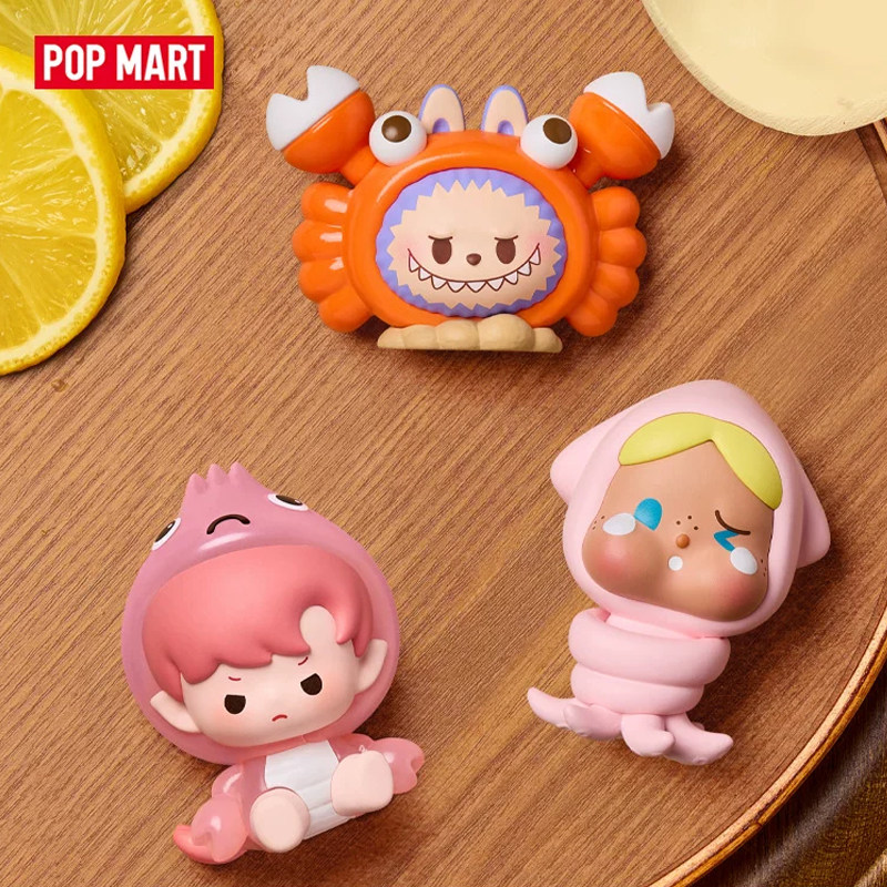 POP MART泡泡玛特快乐开涮系列萌粒公仔盲盒礼物泡泡萌粒正版摆件