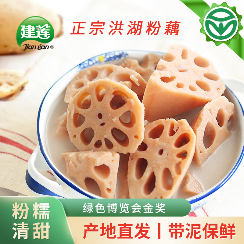 绿色食品博览会金奖正宗洪湖粉藕