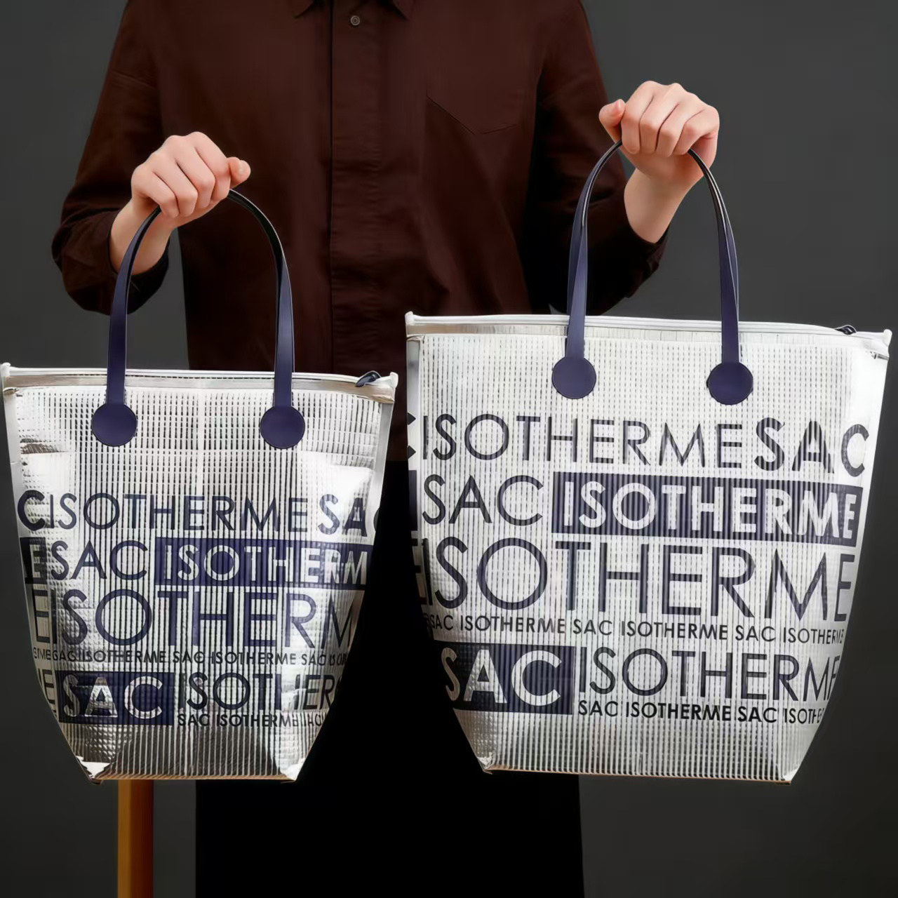 日本保冷袋冷饮包手提隔热学生便当饭盒上班族野餐冷藏铝箔保温袋,收纳整理,保温包,淘宝优惠券,粉丝福利购,淘宝优惠卷