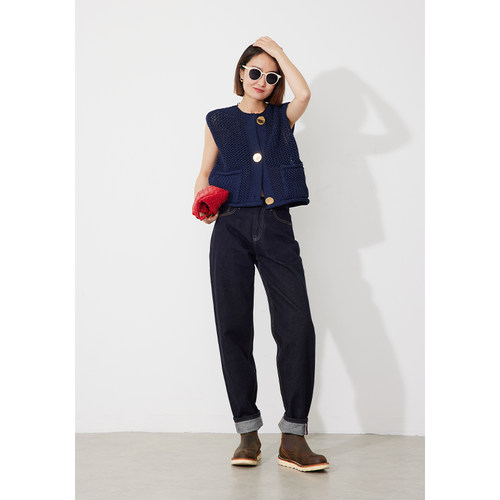 RUGOSAM「赤耳系列」暖冬新品|中腰女锥形宽松牛仔裤RB0397/0434