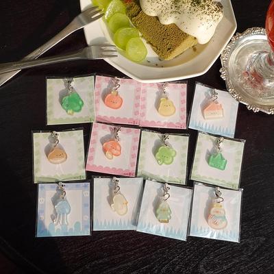 【小鼻嘎挂坠】12款 手帐本挂饰 心心事多 原创 雪人 绑绳小挂件