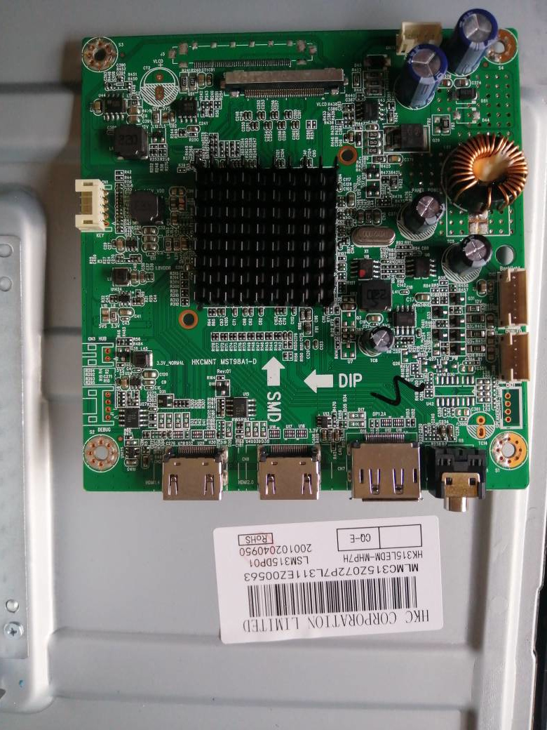 全新原厂HKC惠科MG32A2Q主板GX329Q电源驱动板MST98A1-D