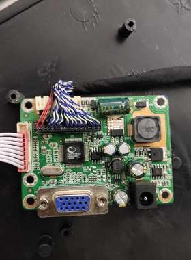 HYUNSUN显示器V1919E主板V2219E电源驱动一体板M2205A