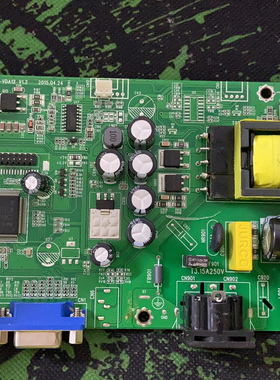 iFound显示器FD24H+主板M2497A电源驱动一体板FD22GH+ M2271CW-VD
