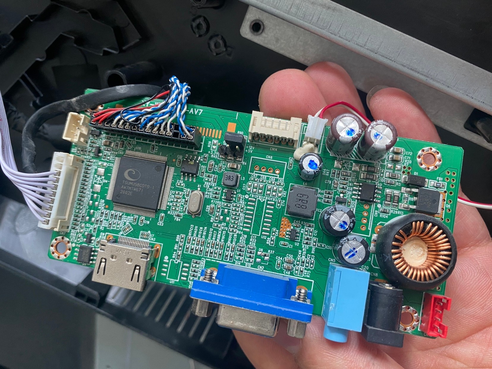 SONGREN松人显示器W220主板32寸电源驱动一体板 普