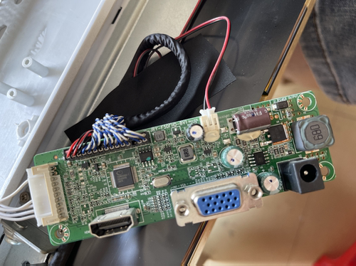 HOESD.A显示器HD240G/QW主板D240H电源驱动一体板 JRY-F5DFHD-BV1