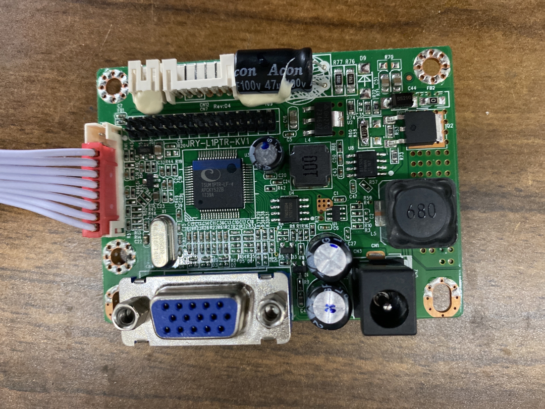 XSPED极速显示器X2405主板HL3224C电源驱动一体板