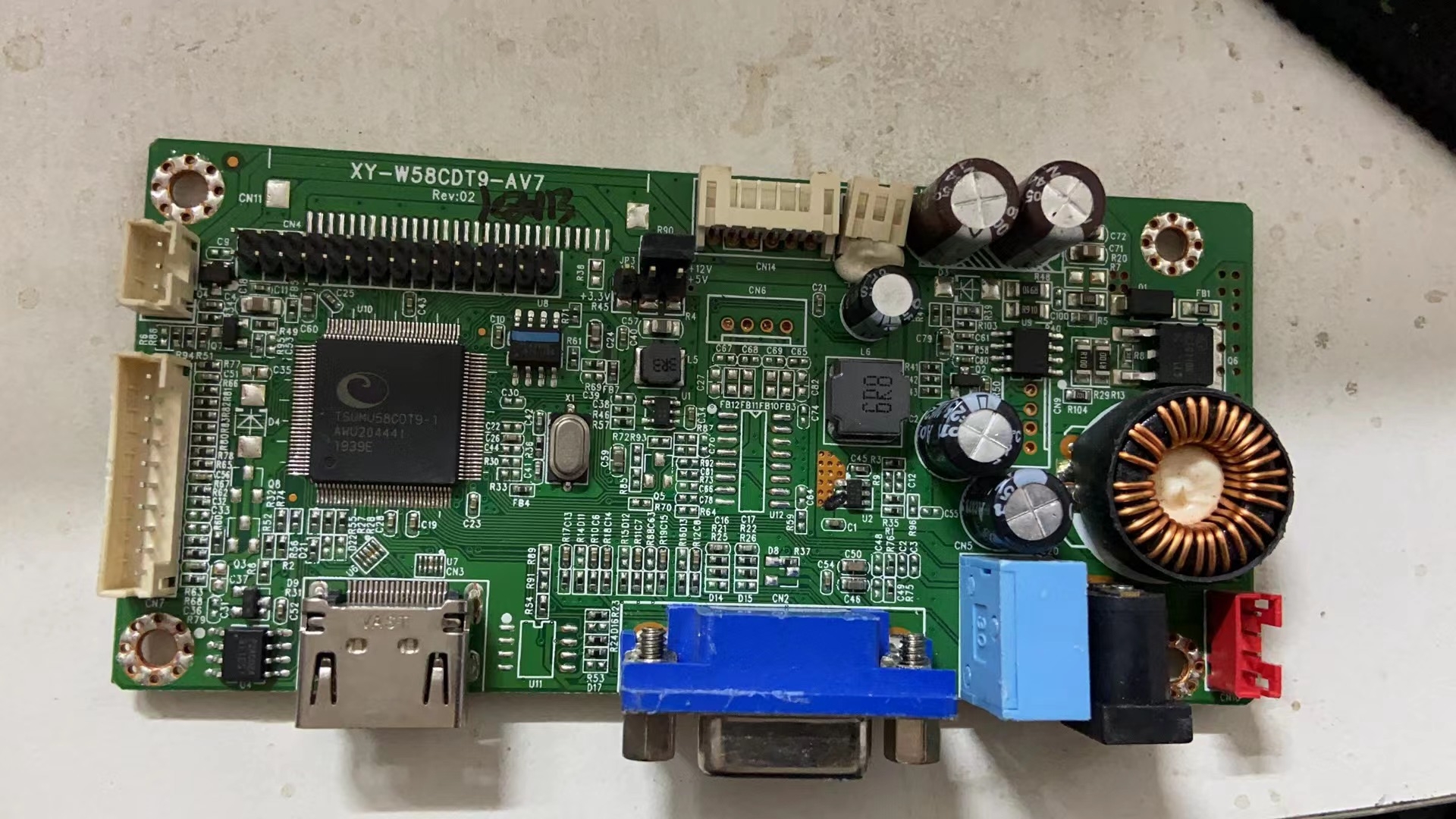 夏新 WESCOM显示器H2719QS主板L2707PK电源驱动一体板27寸 12V