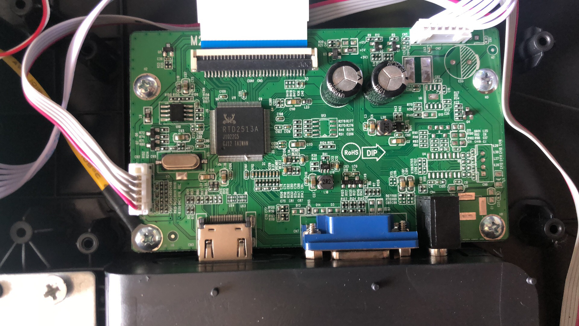 三色SANC M245主板2468驱动板M2468A电源驱动一体板RTD2513A