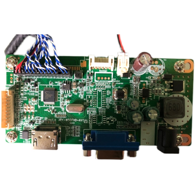 WESCOM长城显示器C2461W主板M24L电源驱动一体板E2782 C2772
