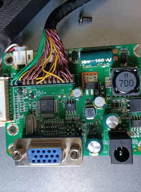 QHTF显示器TF-G220主板TF-A2200电源驱动一体板