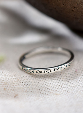 女S925银日韩可调节尺码泰银新品