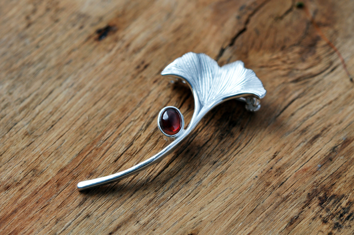 Broche Lovers ART GARDEN en argenterie - Ref 1176568 Image 3