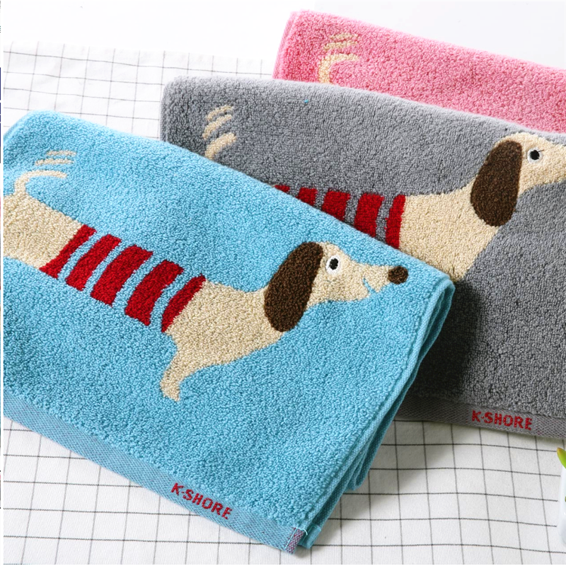 金号纯棉柔软吸水全棉洗脸小毛巾