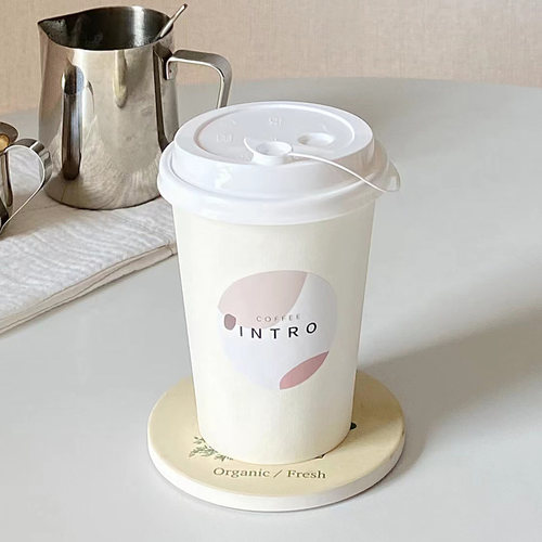 咖啡奶茶杯20套小众可爱一次性杯