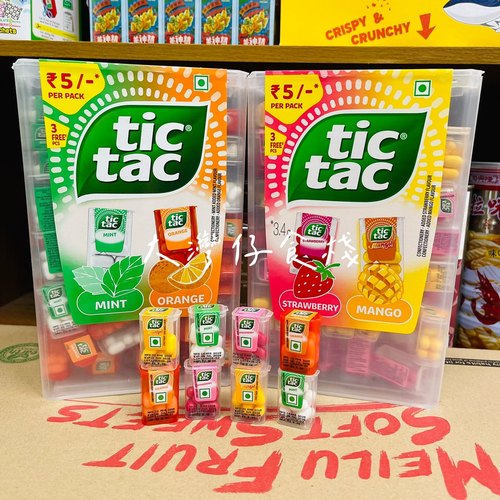 Tictac滴答无糖薄荷糖口香糖