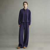 两件套 早春独特漂亮休闲卫衣阔腿裤 巨好看运动卫衣套装 女2026新款