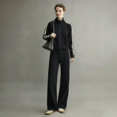 超火穿搭一整套减龄卫衣微喇裤 新款 休闲两件套 女2026春季 运动套装