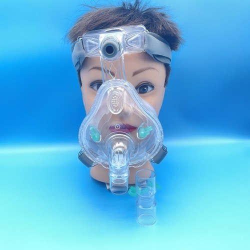 无创正压口鼻面罩呼吸机通用面罩适用于CPAP或BIPAP呼吸设备鼻罩