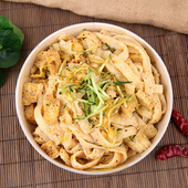 牛筋面袋装 牛津面纯手工干货做辣条凉拌速食陕西风味牛劲面带料包