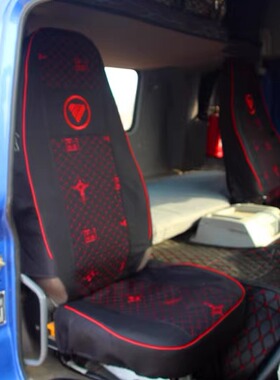 福田欧曼GTL ETX EST欧曼5 6 9欧曼戴姆勒大货车座套卧铺套坐垫套