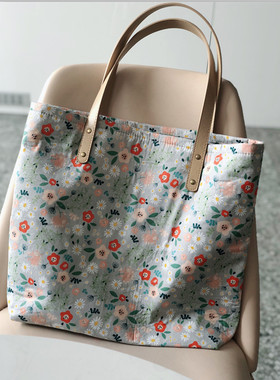 【素希布包】秋季新品文艺清新单肩布包加厚大素雅女包单肩托特包