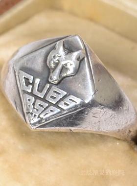 庭院欧美风纯银浮雕头像古董首饰