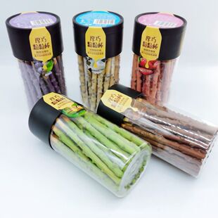 热卖 厚巧粒粒棒代可可商超同款 零食 伯蒂彩虹棒130克瓶装 新款