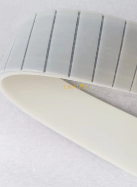 P1P2P3P4白色聚氨酯钢丝心健身器传动带黑色30P2-5000开口平皮带