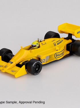 [现货]MINIGT 1:64 莲花 Lotus 99T 12号 Senna 合金汽车模型1088