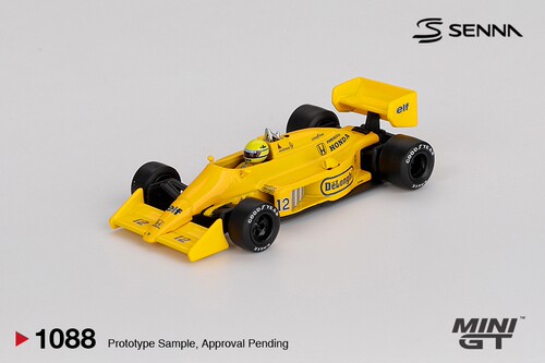 [现货]MINIGT 1:64 莲花 Lotus 99T 12号 Senna 合金汽车模型1088