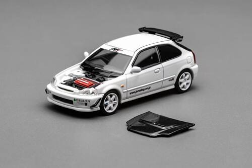 MOTORHELIX MH 1:64 本田 Honda Civic Type R(EK9) 合金汽车模型